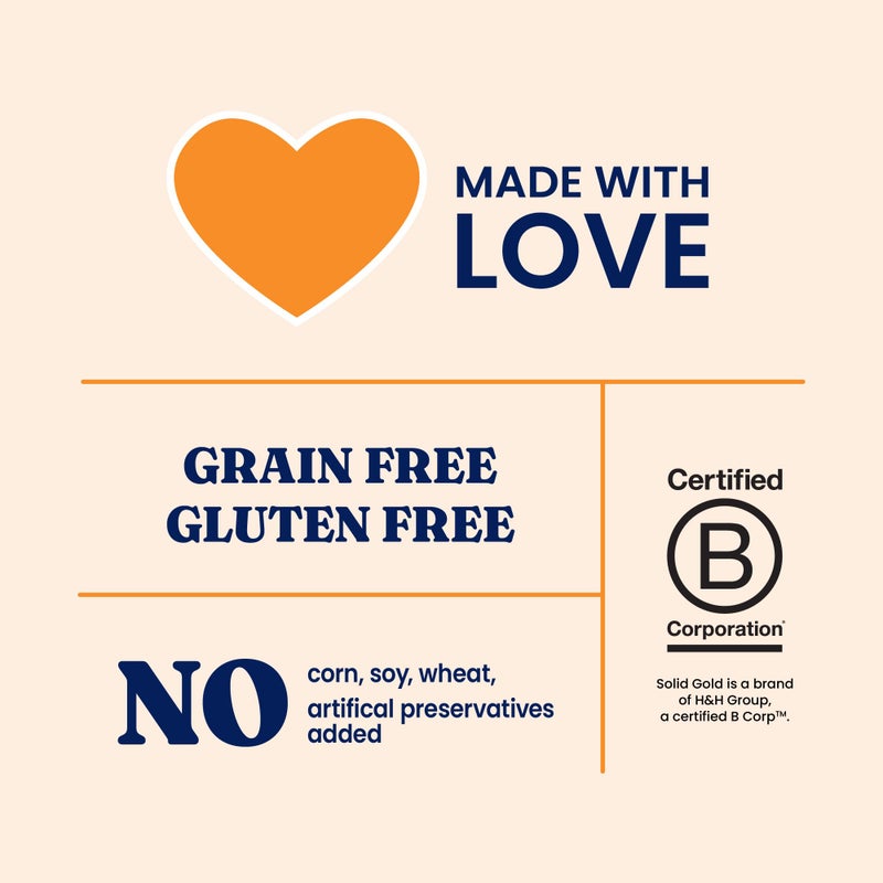Solid Gold High Protein Dry Cat Food - Grain Free & Gluten Free Chicken Cat Dry Food w/Probiotics for Gut Health & Digestion - High Fiber & Omega 3 - Low Carb Kibble for All Ages - 6LB - Image 5